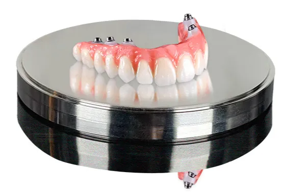 Superstructure of all-on-4 dental implants